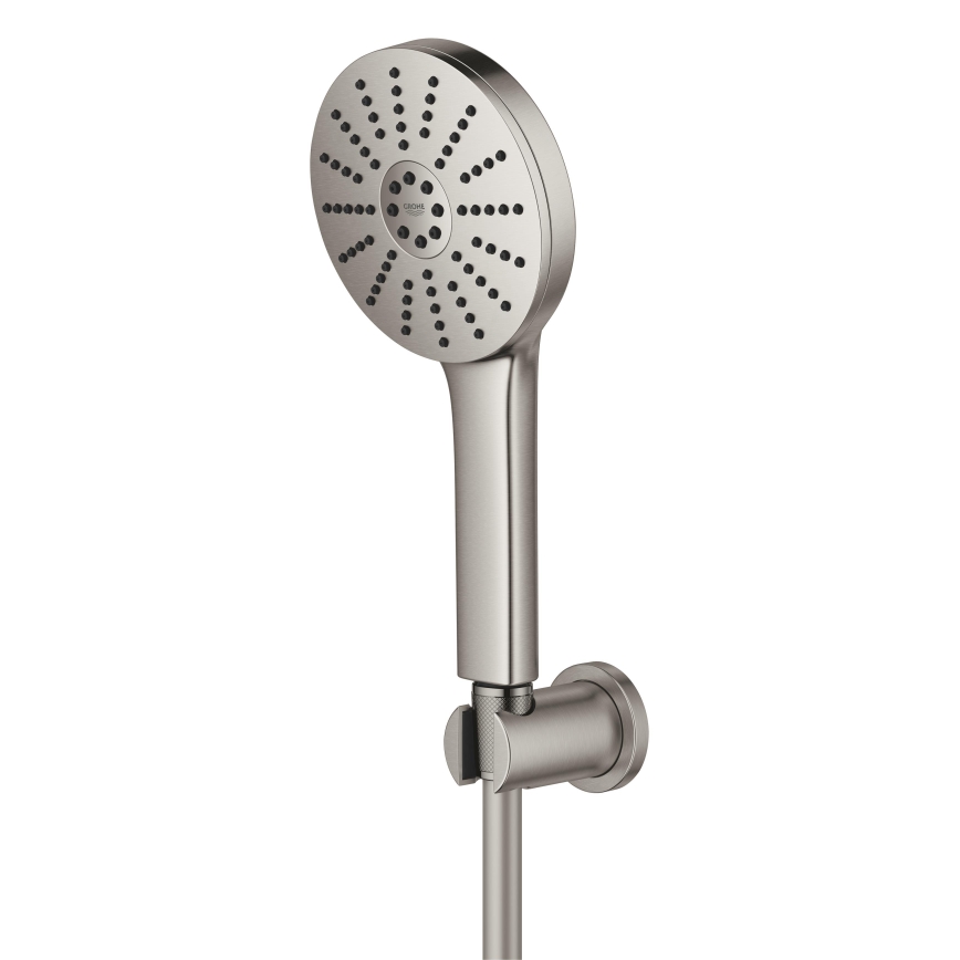 GROHE 134865DC00 - VITALIO JOY+ 120 mm shower set, matte chrome