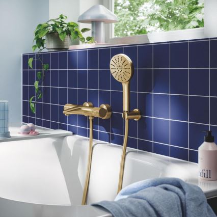 GROHE 134865GN00 - VITALIO JOY+ 120 mm Shower Set, Gold