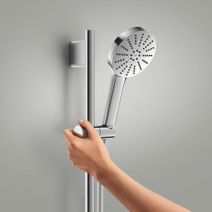 GROHE 1348660000 - VITALIO JOY+ 120 mm Shower Set, Polished Chrome