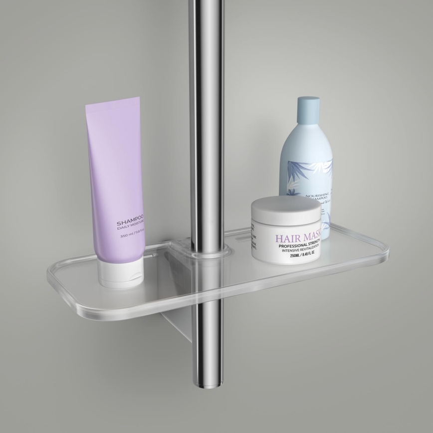 GROHE 1348660000 - VITALIO JOY+ 120 mm Shower Set, Polished Chrome
