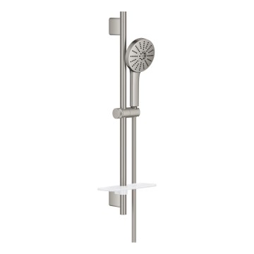 GROHE 134866DC00 - VITALIO JOY+ 120 mm Shower Set, Matte Chrome
