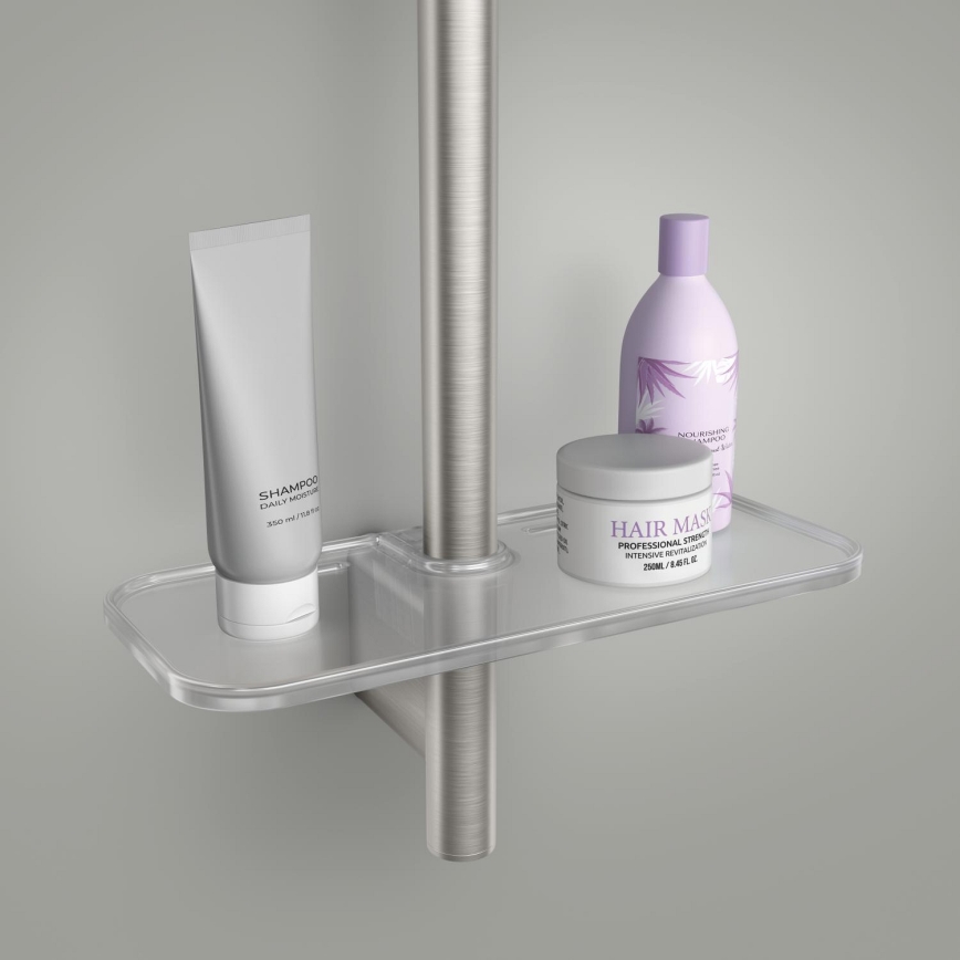 GROHE 134866DC00 - VITALIO JOY+ 120 mm Shower Set, Matte Chrome