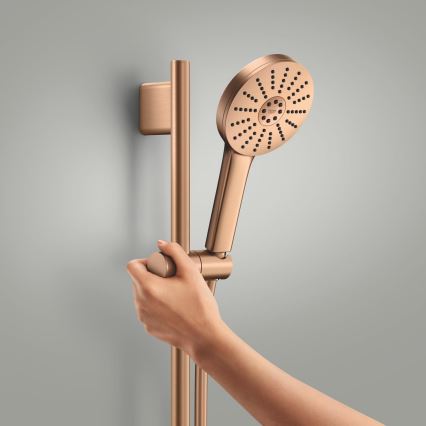 GROHE 134866DL00 - VITALIO JOY+ 120 mm Shower Set in Copper