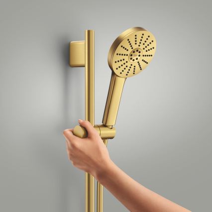 GROHE 134866GN00 - VITALIO JOY+ 120 mm Shower Set, Gold Finish