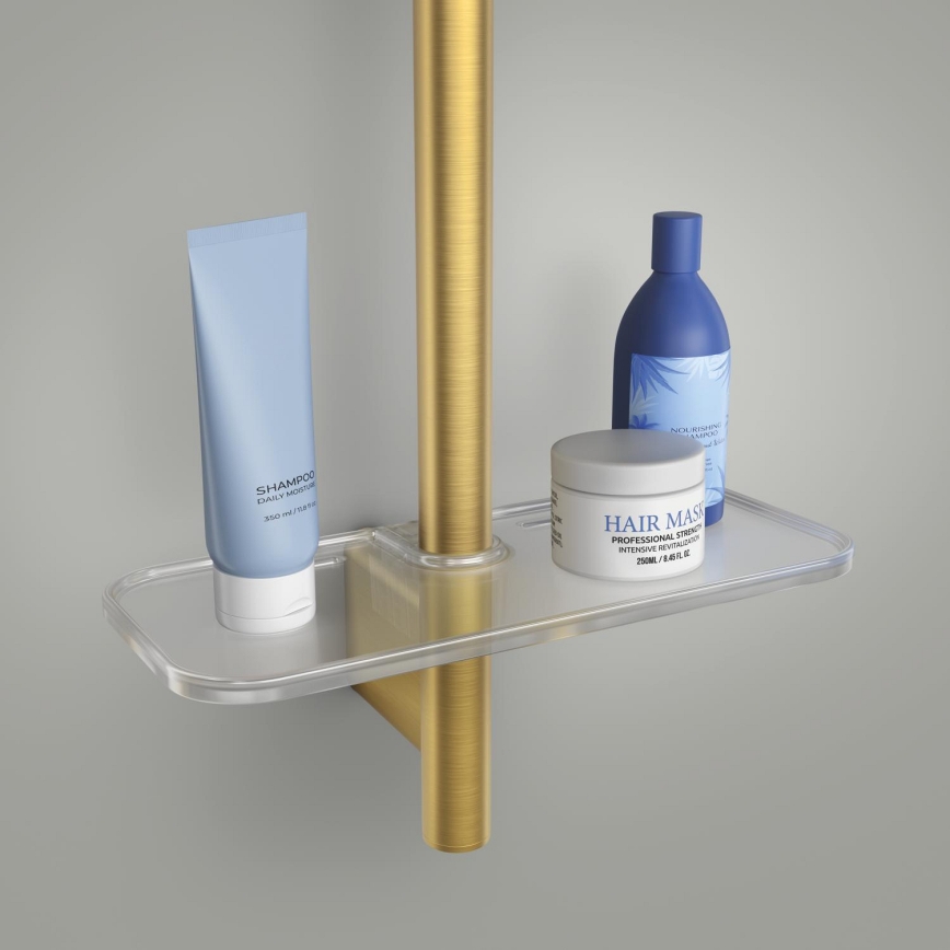 GROHE 134866GN00 - VITALIO JOY+ 120 mm Shower Set, Gold Finish
