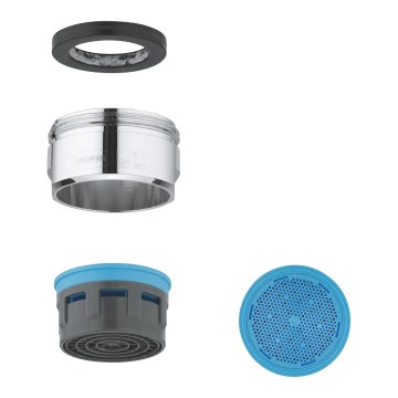 GROHE 13929000 - Aerator M 24 × 1, Polished Chrome