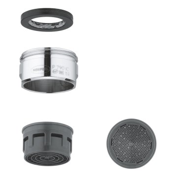 GROHE 13952000 - Faucet aerator M 24 × 1, polished chrome