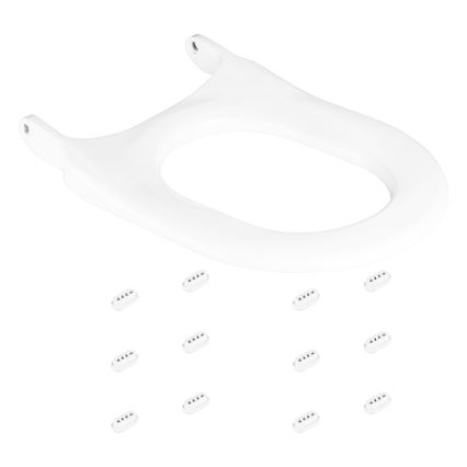 GROHE 14924SH0 - SENSIA ARENA Toilet Seat, Duro White