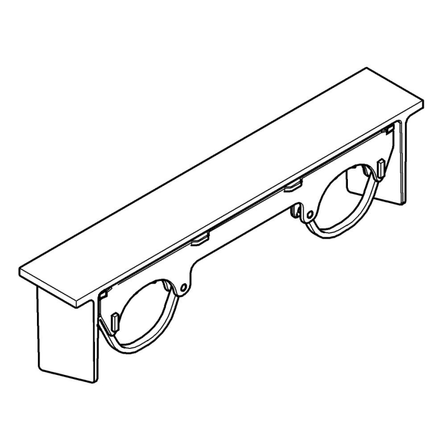 GROHE 18608001 - GROHTHERM 2000 Shelf in Polished Chrome