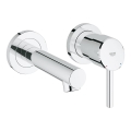GROHE 19575001 - CONCETTO 147 mm two-hole basin mixer, polished chrome