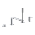 GROHE 19577001 - LINEARE 4-hole bath mixer set, polished chrome