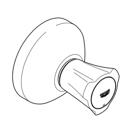 GROHE 19809001 - Trim for COSTA L concealed valve, polished chrome