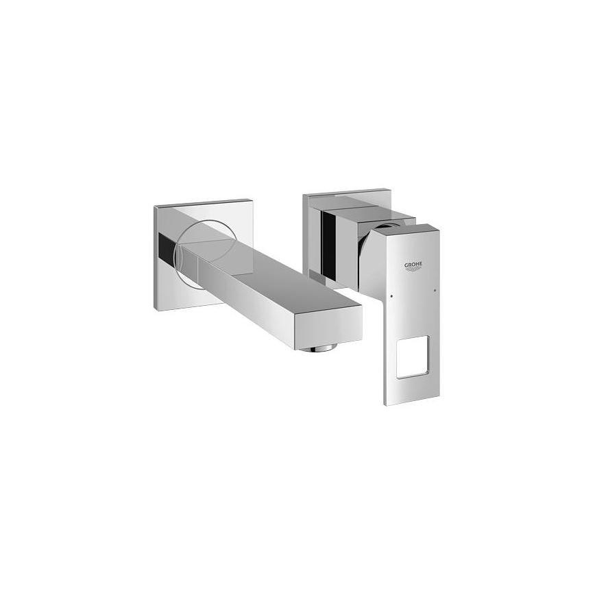 GROHE 19895000 - EUROCUBE Two-Hole Basin Mixer 171 mm Polished Chrome