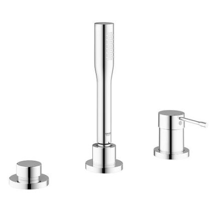 GROHE 19976001 - ESSENCE Three-Hole Bath Mixer, Polished Chrome