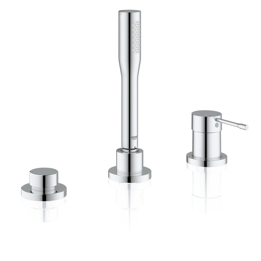 GROHE 19976001 - ESSENCE Three-Hole Bath Mixer, Polished Chrome