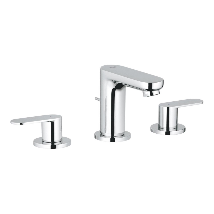 GROHE 20187000 - EUROSMART COSMOPOLITAN DN 15 Three-hole Basin Mixer, Chrome