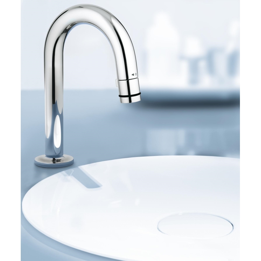 GROHE 20201000 - UNIVERSAL 113 mm Deck-Mounted Valve, Polished Chrome