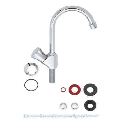 GROHE 20393001 - COSTA L Deck-mounted valve DN 15, Polished chrome