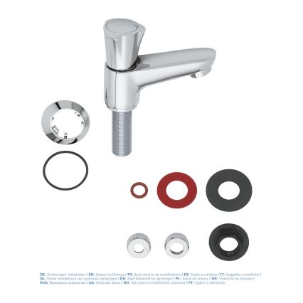 GROHE 20404001 - COSTA L Deck-Mounted Valve DN 15, Polished Chrome