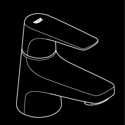 GROHE 20577000 - START FLOW deck-mounted valve DN 15, polished chrome