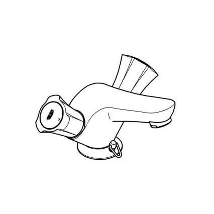 GROHE 21100001 - Washbasin mixer COSTA L DN 15, polished chrome