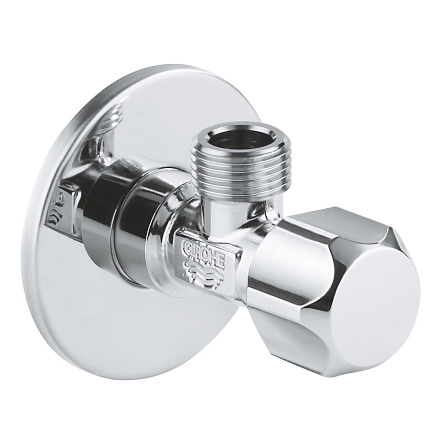 GROHE 22025000 - UNIVERSAL Angle Valve DN 15, Polished Chrome