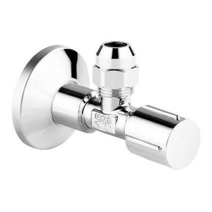 GROHE 22039000 - UNIVERSAL Angle Valve DN 15, Polished Chrome