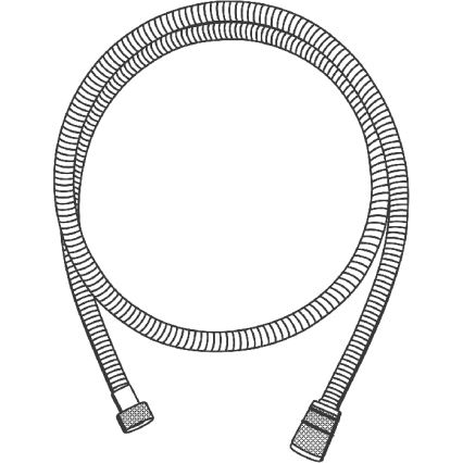GROHE 22101000 - VITALIOFLEX METAL LONG-LIFE 1500 mm shower hose, chrome