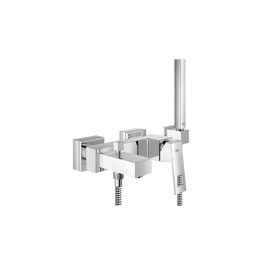 GROHE 23141000 - EUROCUBE DN 15 Bath Mixer Set, Polished Chrome