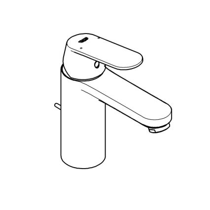 GROHE 23325000 - EUROSMART COSMOPOLITAN Basin Mixer Size M Chrome