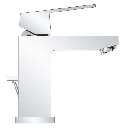 GROHE 2339000E - EUROCUBE Washbasin Mixer DN 15, Polished Chrome