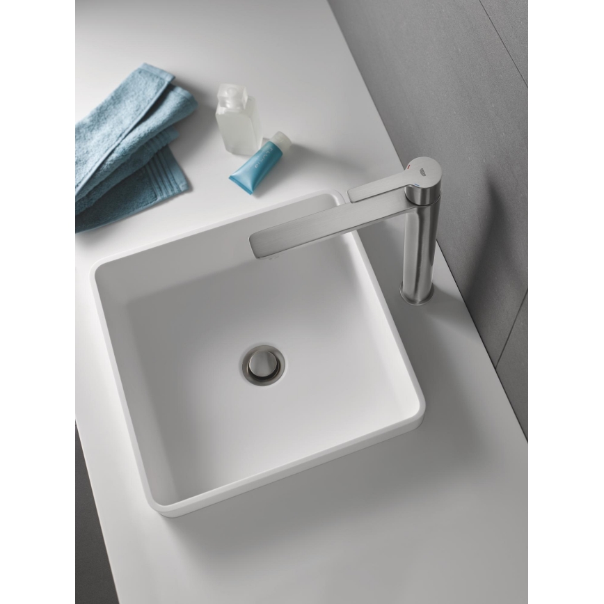 GROHE 23405DC1 - LINEARE Basin Mixer DN 15, Stainless Steel