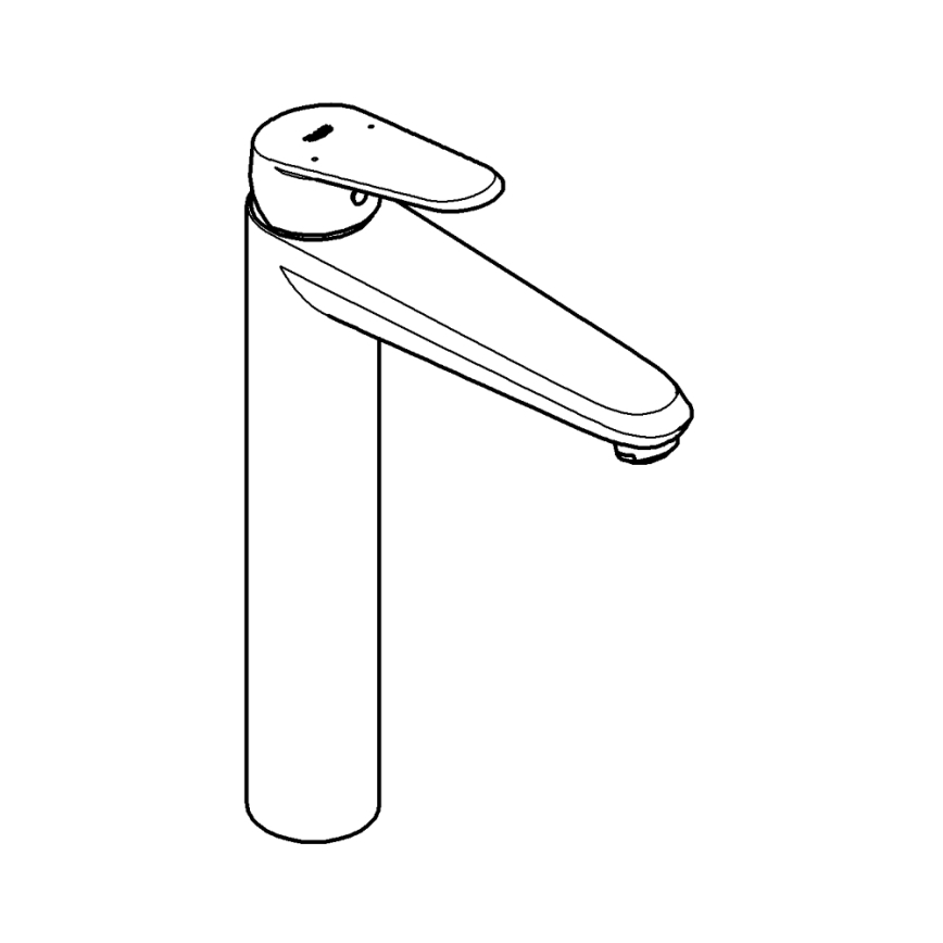 GROHE 23432000 - EURODISC COSMOPOLITAN XL Washbasin Mixer, Chrome