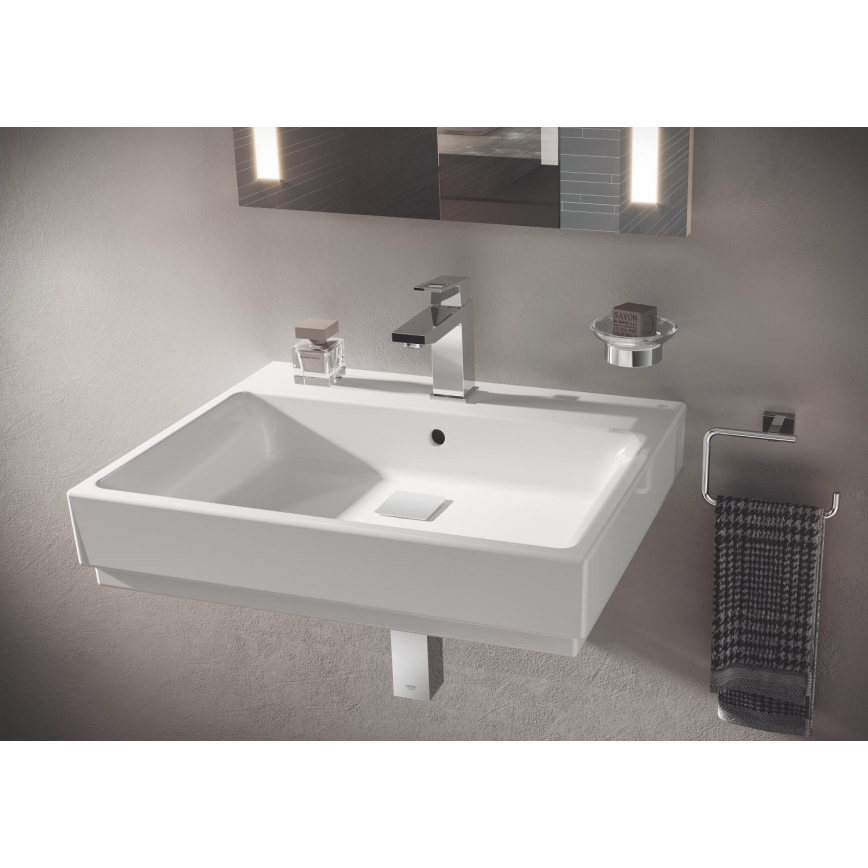 GROHE 23445000 - EUROCUBE Basin Mixer, Size M, Polished Chrome