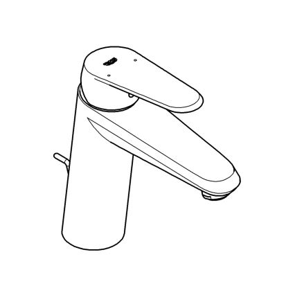 GROHE 23448002 - EURODISC COSMOPOLITAN Washbasin Mixer Size M, Chrome