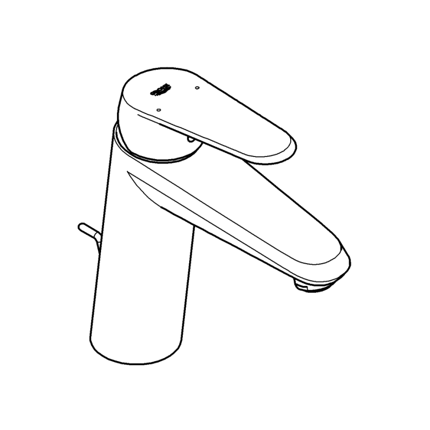 GROHE 23448002 - EURODISC COSMOPOLITAN Washbasin Mixer Size M, Chrome