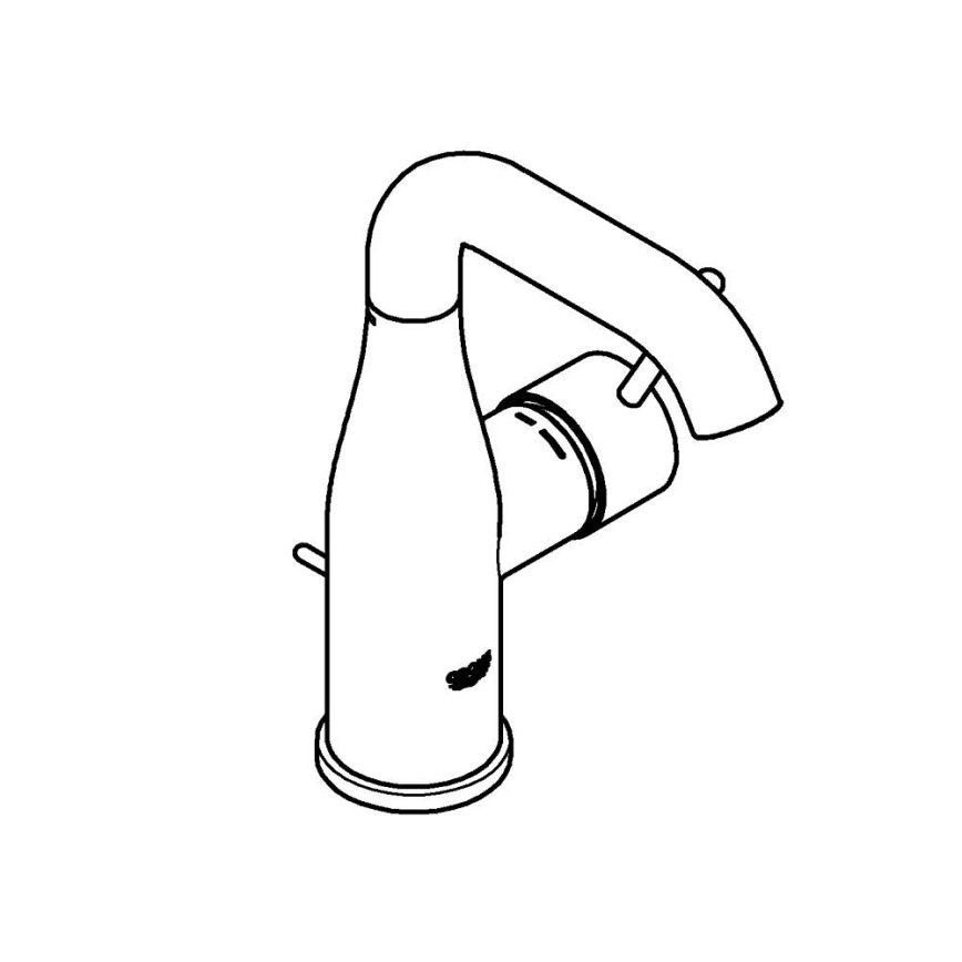 GROHE 23462GN1 - ESSENCE Basin Mixer DN 15, Size M, Gold