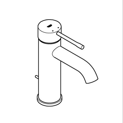 GROHE 23589GN1 - ESSENCE Basin Mixer DN 15 Size S, Gold