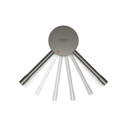 GROHE 23590AL1 - ESSENCE Basin Mixer Size S, Graphite