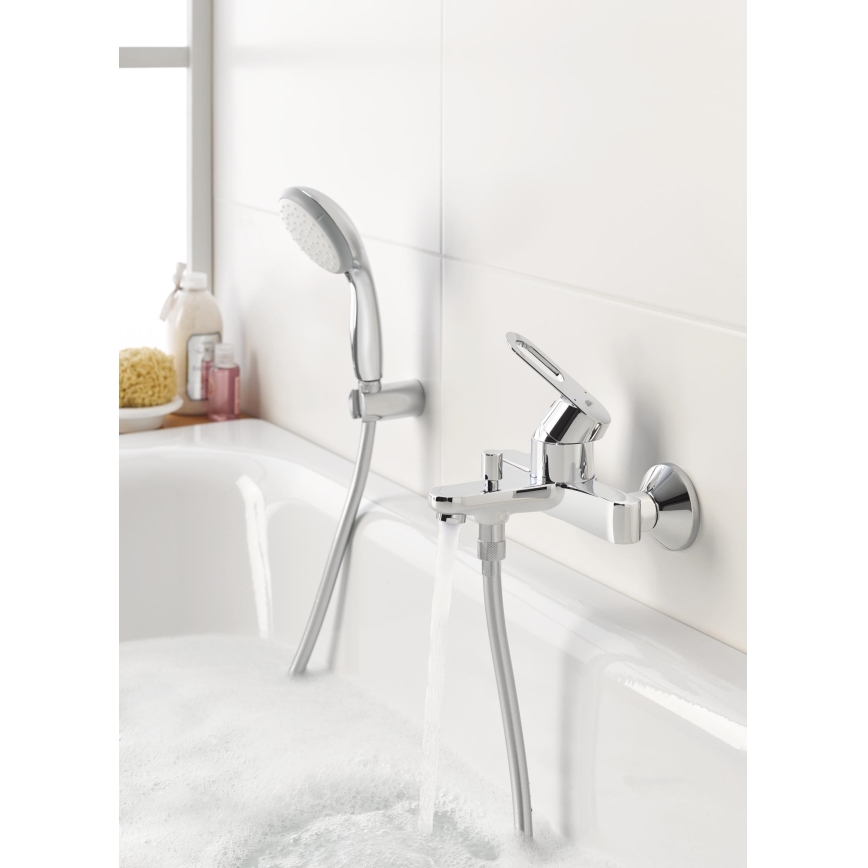 GROHE 23603000 - BAULOOP Bath Mixer DN 15, Polished Chrome