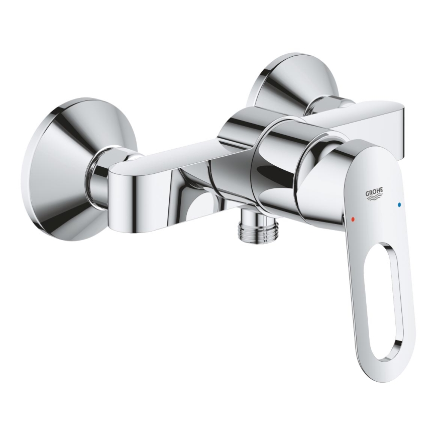 GROHE 23634000 - BAULOOP DN 15 Shower Mixer, Polished Chrome