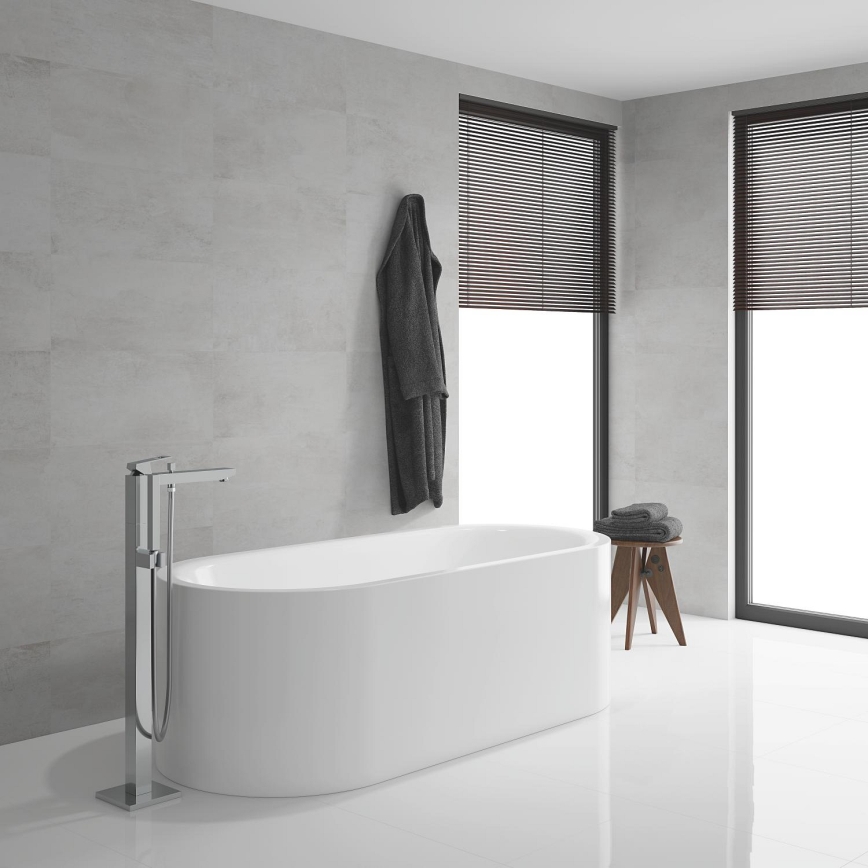 GROHE 23672001 - EUROCUBE Bath Mixer 298 mm Polished Chrome