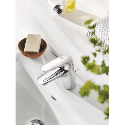 GROHE 23707003 - EUROSTYLE 163 mm Basin Mixer, Polished Chrome