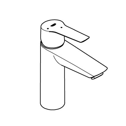 GROHE 237462432 - START basin mixer, size M, black