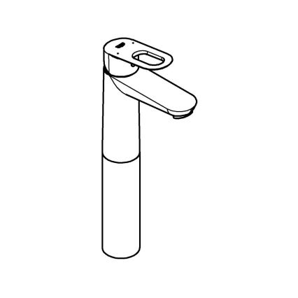 GROHE 23764000 - BAULOOP Basin Mixer DN 15, Polished Chrome