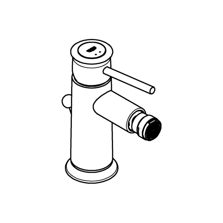 GROHE 23785000 - START CLASSIC Bidet Mixer, Polished Chrome