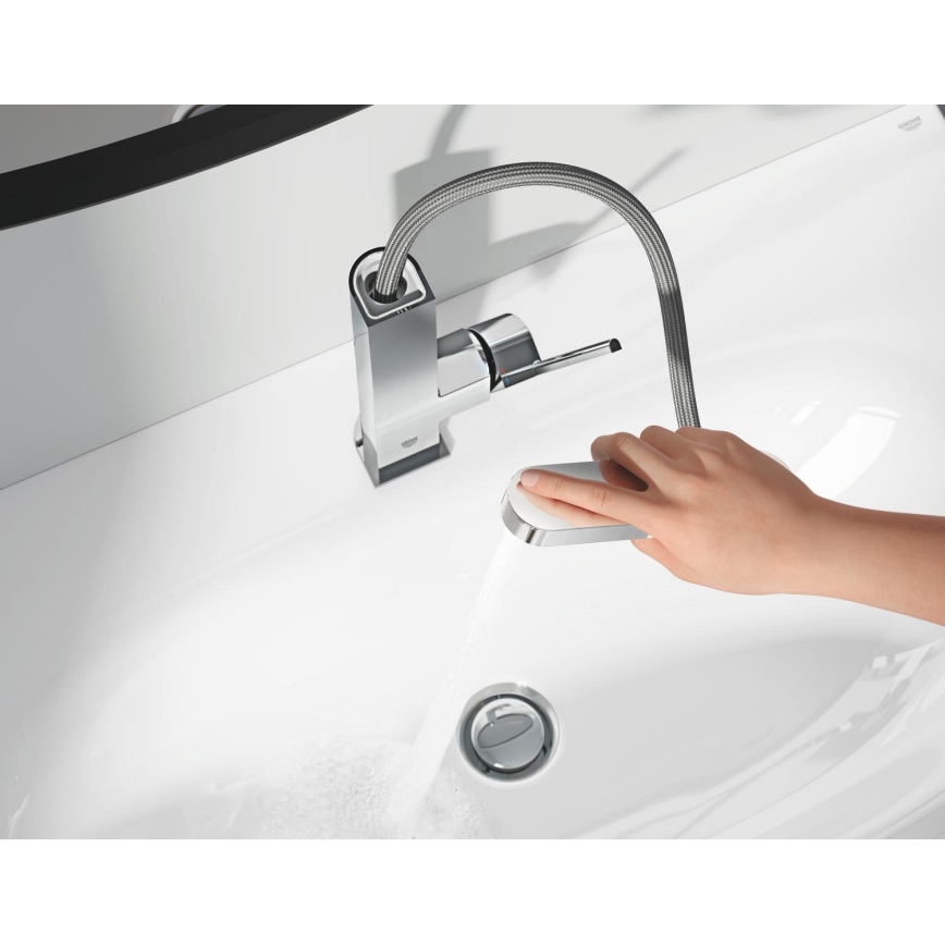 GROHE 23844003 - PLUS Basin Mixer, Size L, Polished Chrome