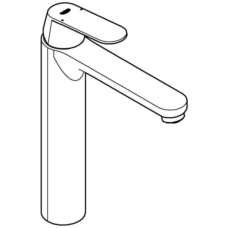 GROHE 23921000 - EUROSMART COSMOPOLITAN XL Basin Mixer, Polished Chrome