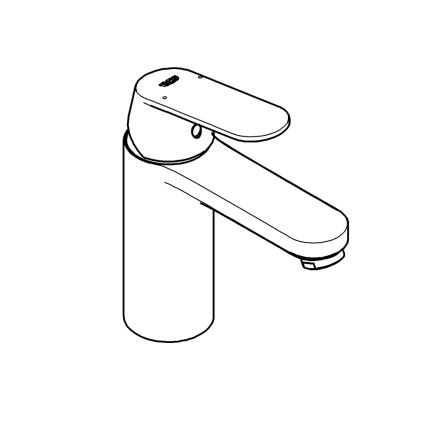 GROHE 23926000 - Basin mixer DN 15, size M, polished chrome