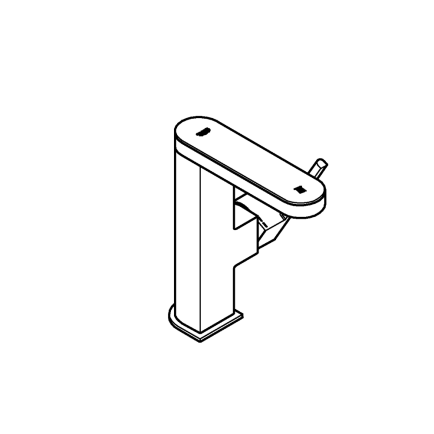 GROHE 23958003 - PLUS Faucet, Size M, Polished Chrome